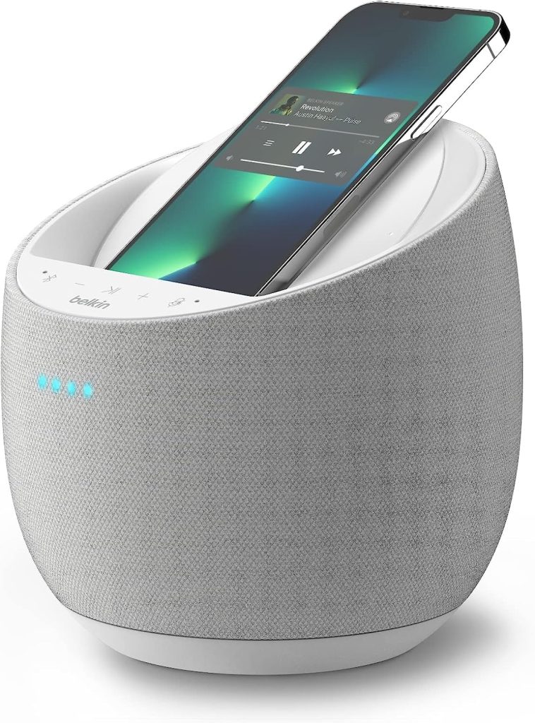 Belkin SOUNDFORM Elite Hi-Fi Smart Speaker + Wireless Charger