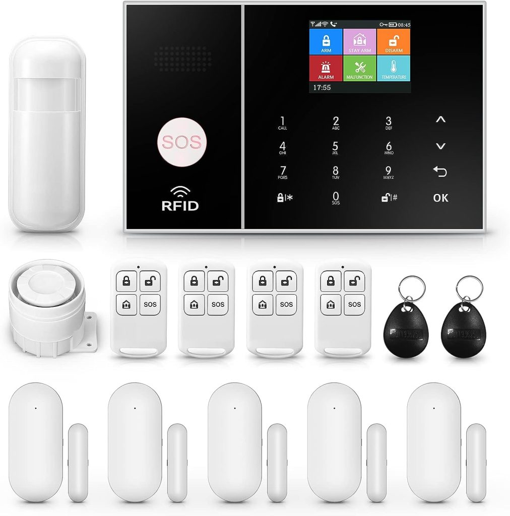 Clouree 4G Smart Home Security Alarm Kits