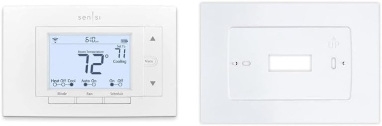 Emerson Sensi Wi-Fi Smart Thermostat for Smart Home, DIY, Works With Alexa, Energy Star Certified, ST55