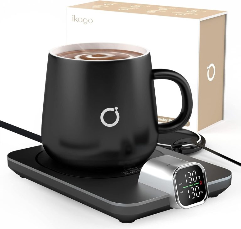 ikago Smart Temp Control Coffee Mug Warmer Set