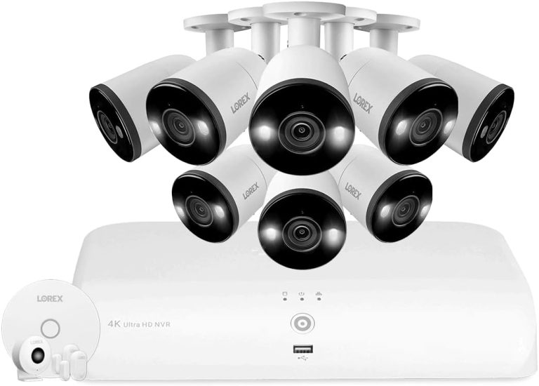 Lorex 4K Smart Deterrence Wired Fusion NVR Security System