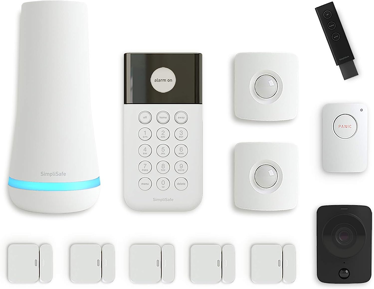 SimpliSafe 12 Piece Wireless Home Security System w/HD Camera