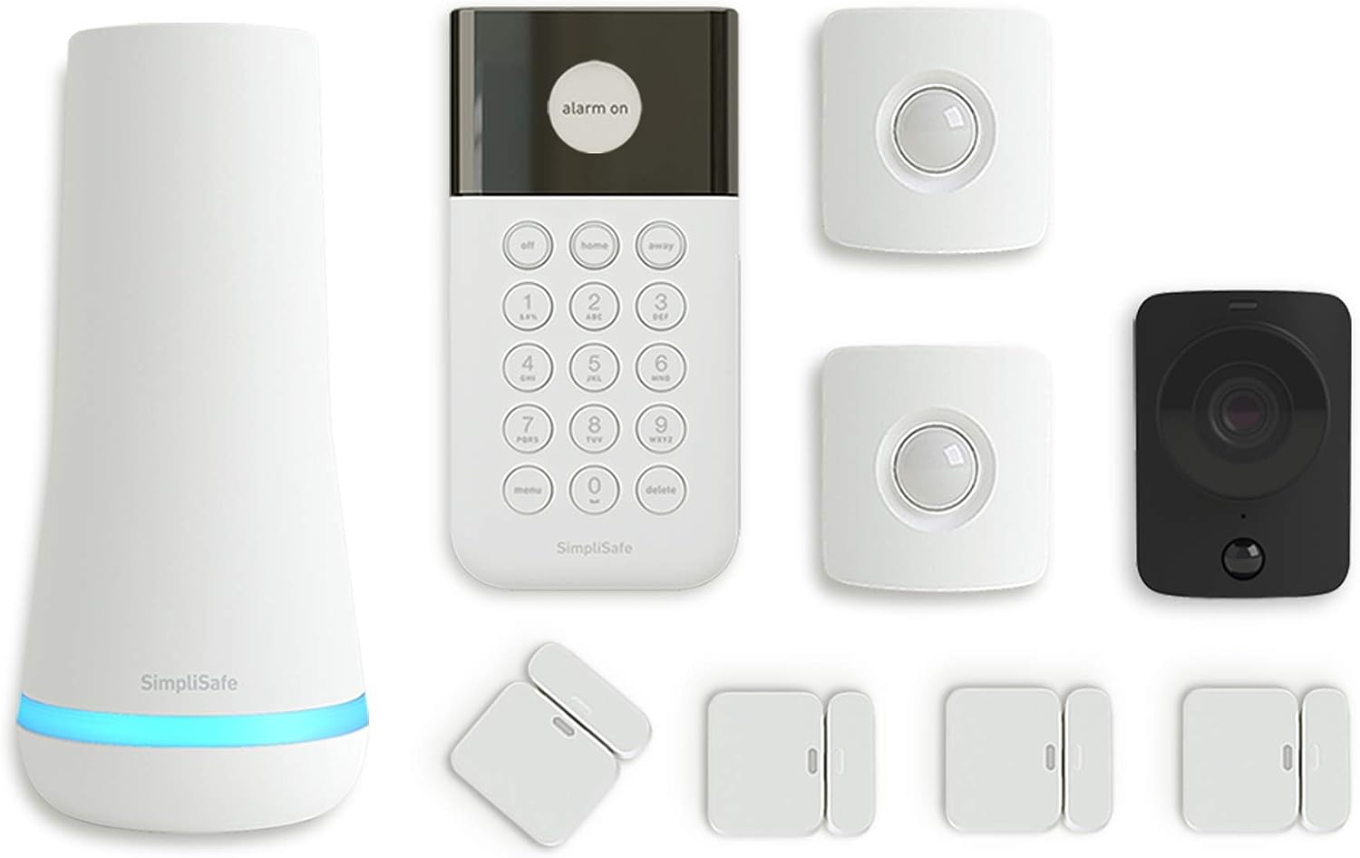 SimpliSafe 9 Piece Wireless Home Security System w/HD Camera