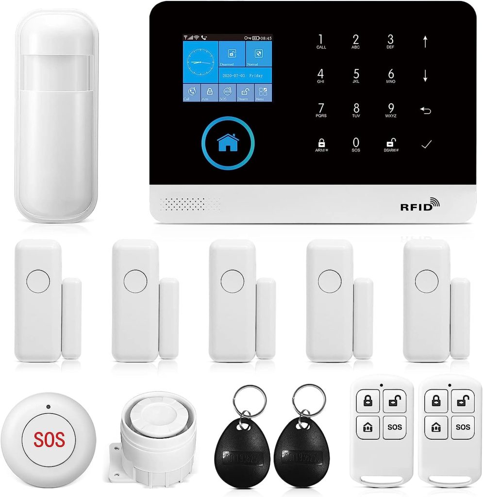 Wireless WiFi Smart Home Security DIY Alarm Mechanism