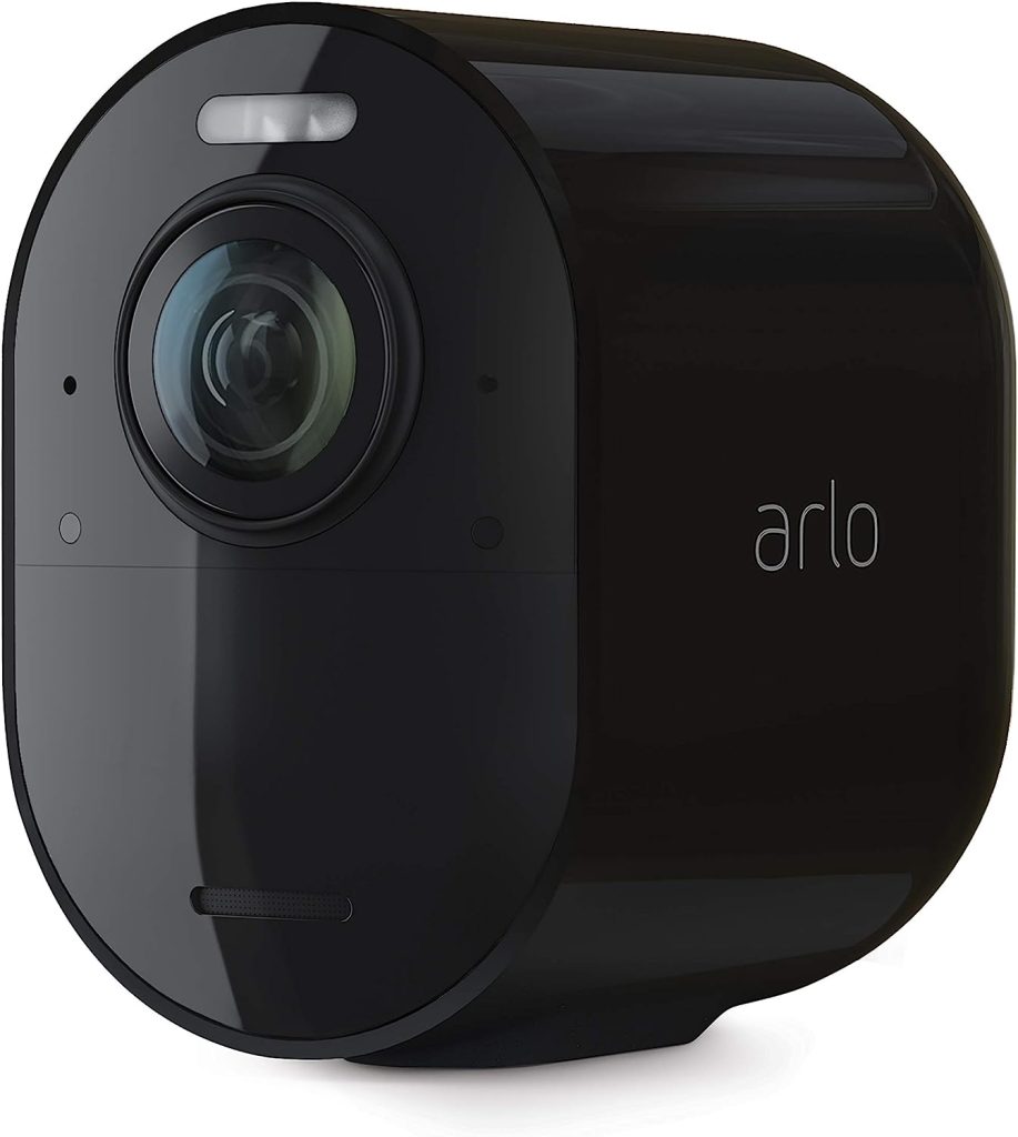 Arlo Ultra 2 Spotlight Camera – 2 Camera Security System – Wireless, 4K Video & HDR, Color Night Vision, 2 Way Audio, Wire-Free, 180º View, Black – VMS5240B-200NAS