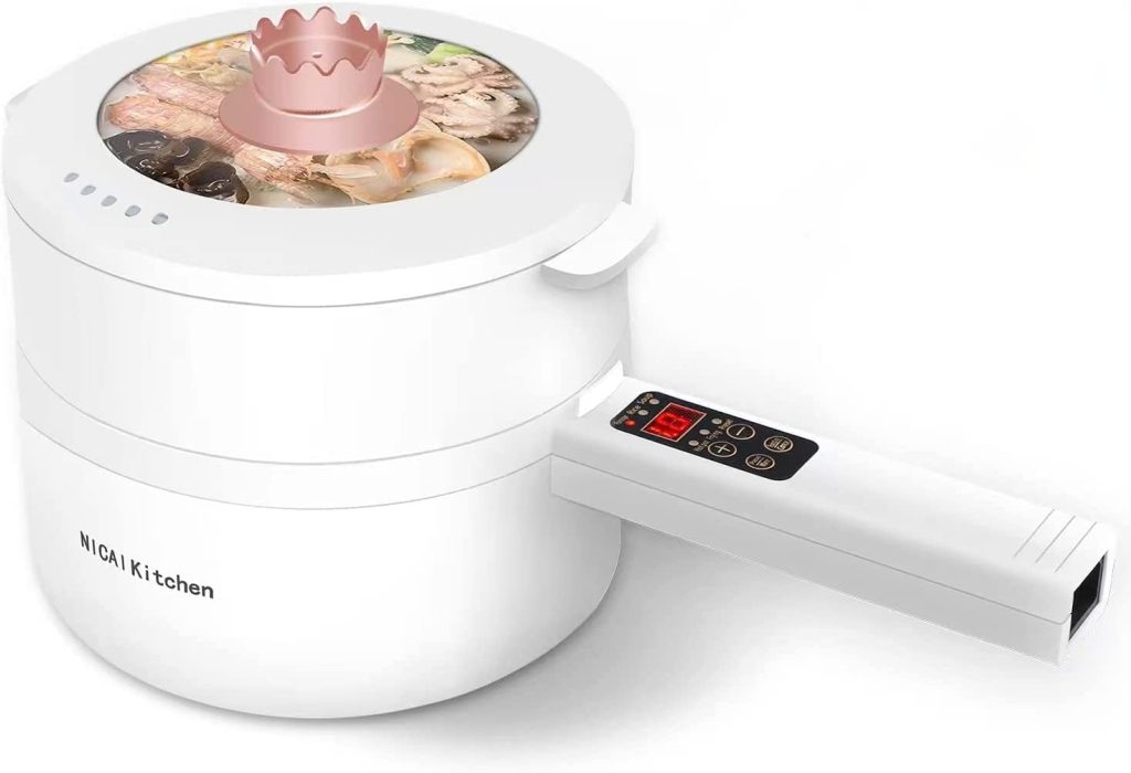 Electric Hot Pot Cooker Steamer