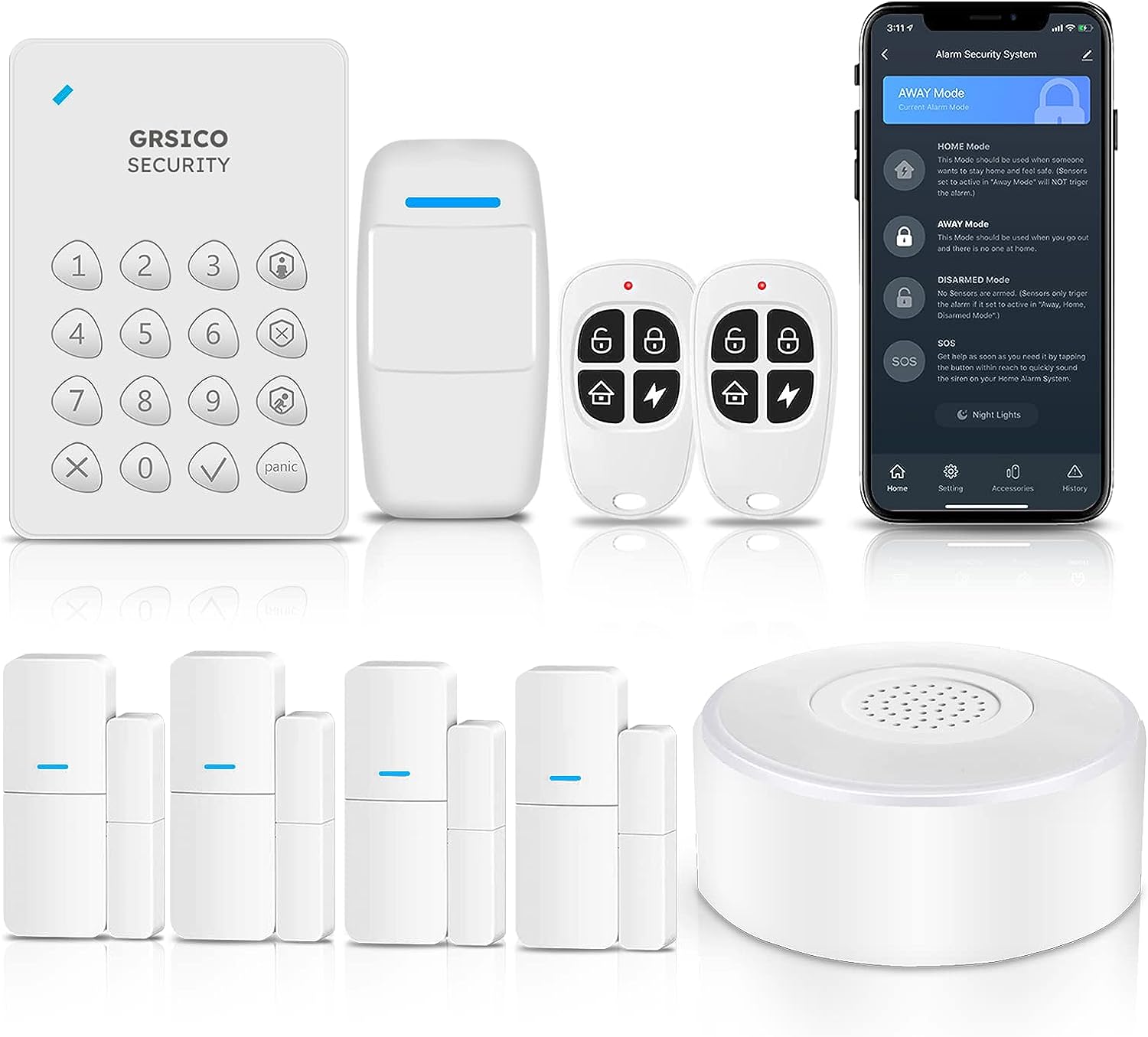 GRSICO WiFi Alarm System