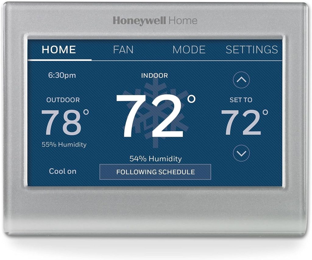 Honeywell Home RENEWRTH9585WF Wi-Fi Smart Color Thermostat