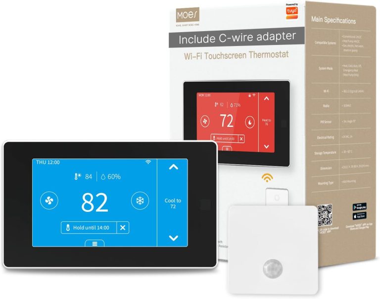 MoesGo Programmable WiFi Smart Thermostat