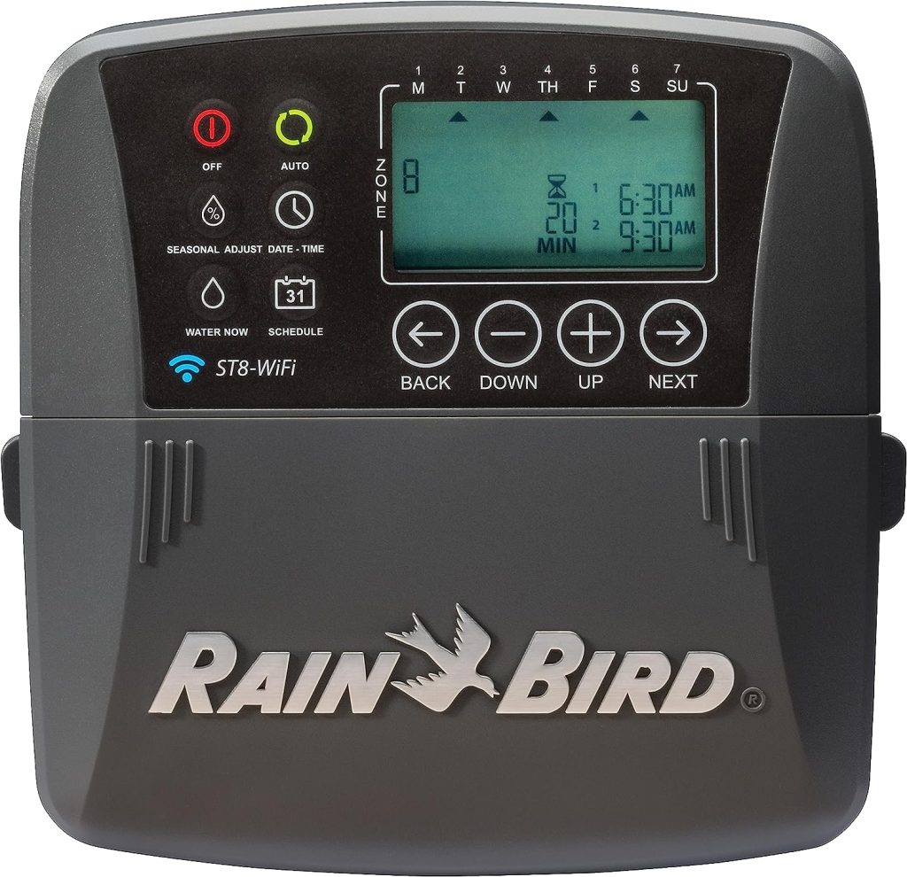 Rain Bird ST8I-2.0 Smart Indoor WiFi Sprinkler/Irrigation System Timer/Controller