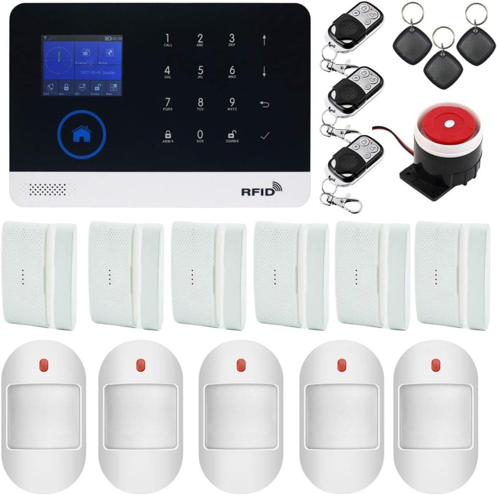KEEPWORLD WiFi GSM Tuya Wireless Smart Home Office Security Alarm Burglar System