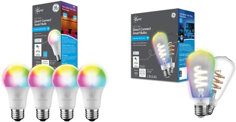 GE CYNC Smart LED Light Bulbs