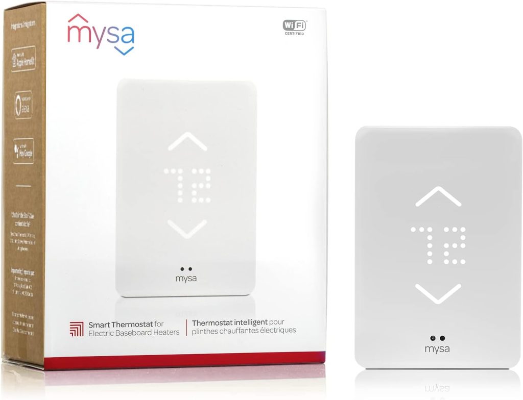 Mysa Smart Thermostat for Electric Baseboard and in-Wall Heaters V2