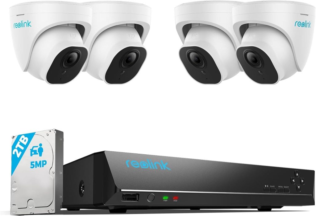 REOLINK Smart 5MP 8CH Home Security Camera System