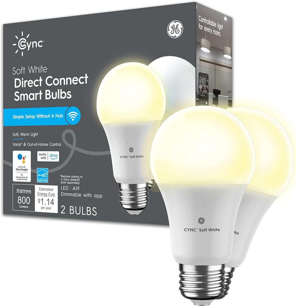 GE CYNC Smart LED Light Bulbs