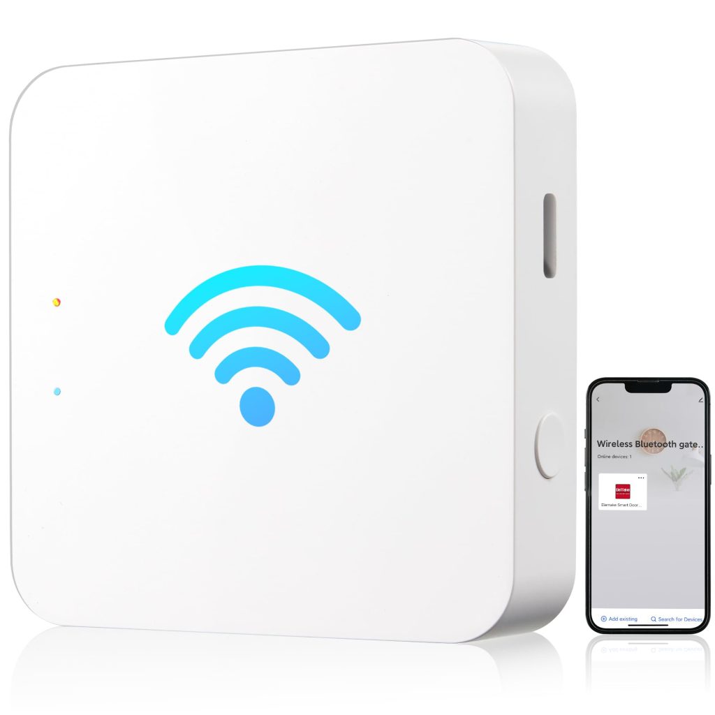 Elemake Smart ZigBee Hub, Tuya Bluetooth Gateway