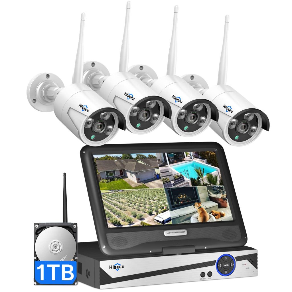 2.5K 5MP WiFi Security Camera System