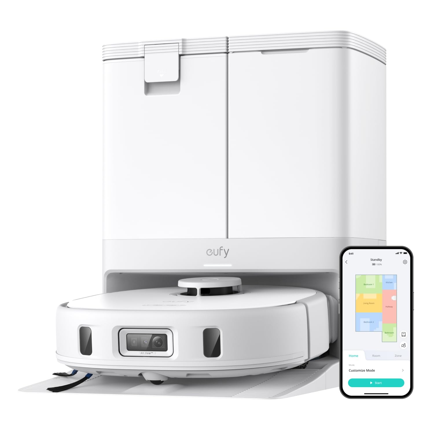 eufy X10 Pro Omni Robot Vacuum and Mop Combo