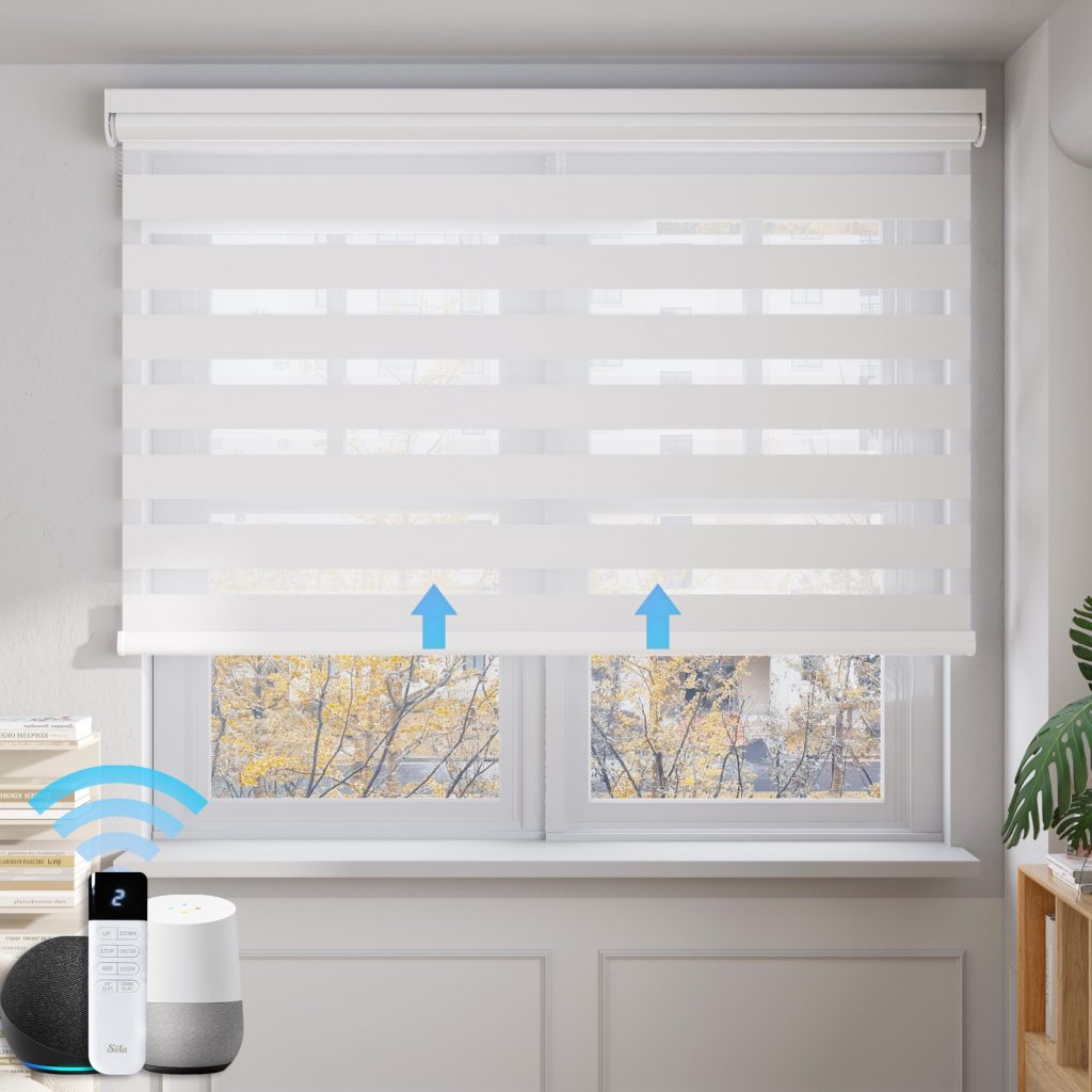 Solarhans Motorized Zebra Blinds