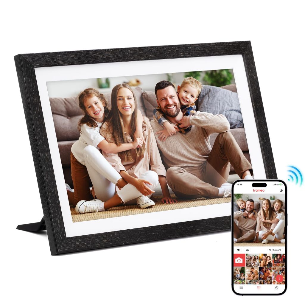 IIQ 15.6-inch Digital Picture Frame with Touch Screen
