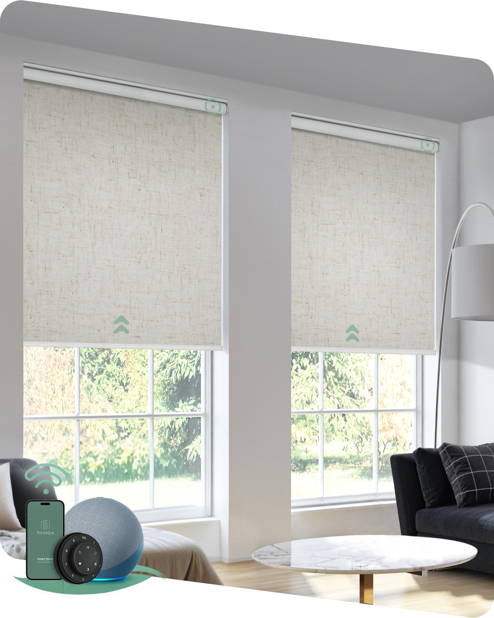 Yoolax Motorized Roller Shades