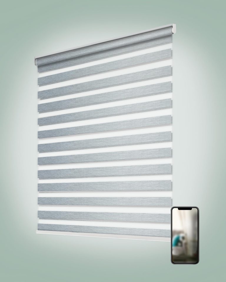 Yoolax Motorized Zebra Blinds
