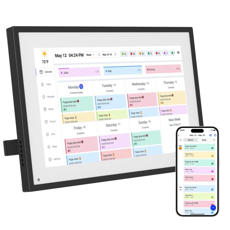 BQQJDD 10.1 Inch Digital Calendar