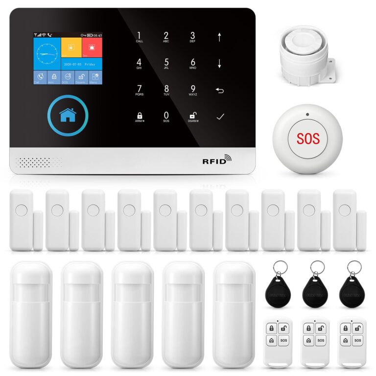 Clouree WiFi Wireless Alarm System for Home Security