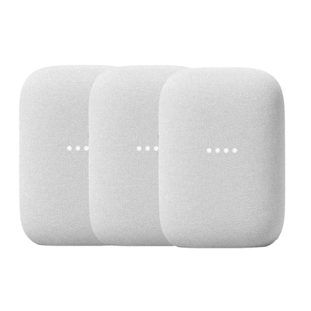 Google Nest Audio (3-Pack) Smart Speakers