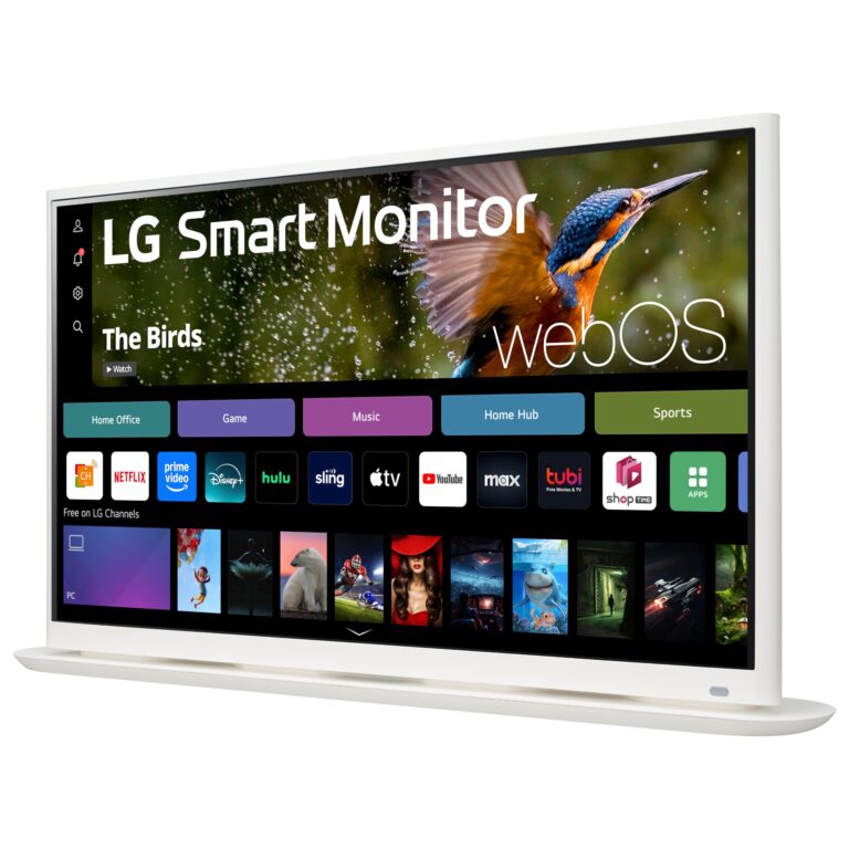 LG 32SR70U-W 32-Inch 4K UHD Smart Monitor
