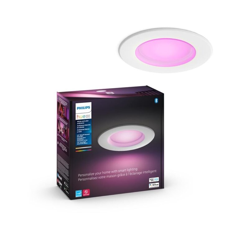 Philips Hue Smart Recessed 5/6 Inch LED Downlight