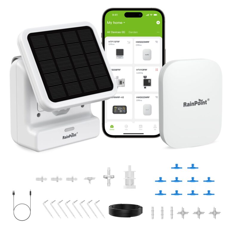 RAINPOINT Smart WiFi Solar Automatic Plant Watering System
