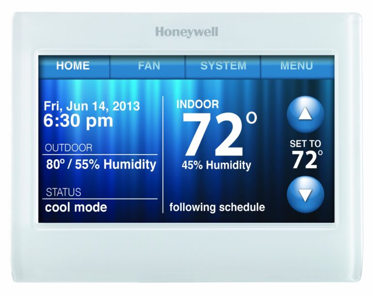 Honeywell TH9320WF5003 Wi-Fi 9000 Color Touch Screen Programmable Thermostat