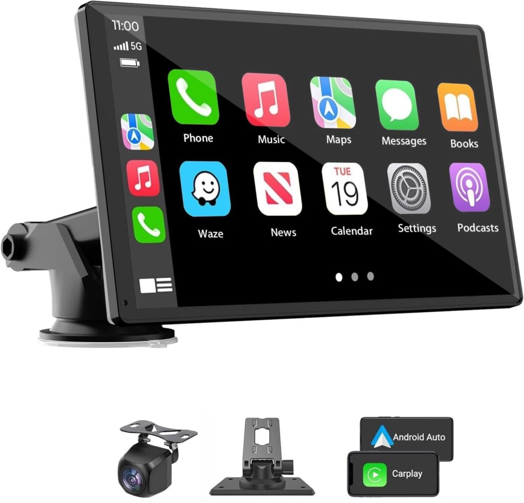 Portable Wireless Carplay Car Stereo