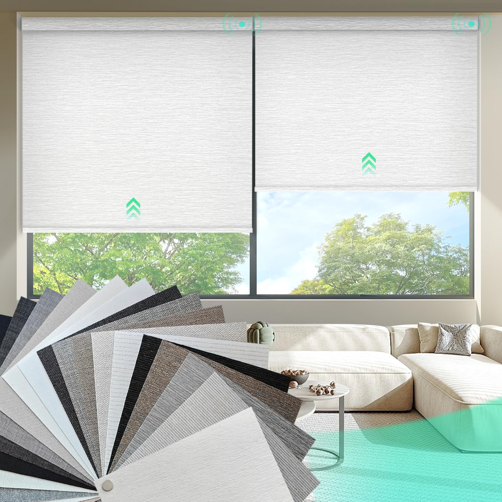 HeyBlinds Motorized Blinds with Remote