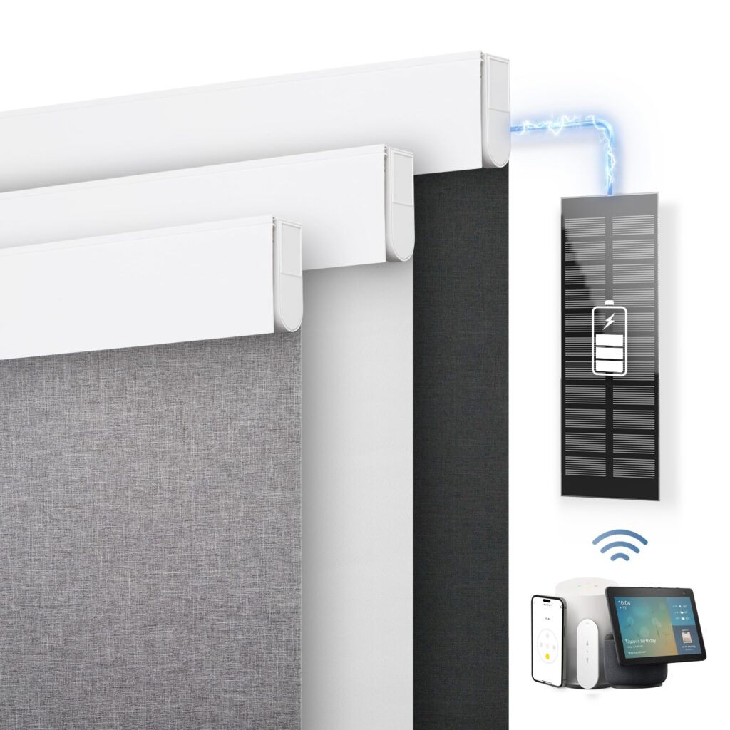 DENFOON Motorized Blinds with Remote Control