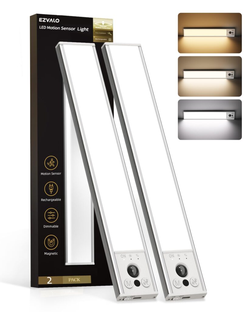 EZVALO 10inch Under Cabinet Lighting