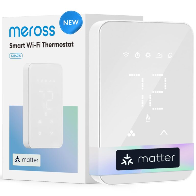 meross Matter Smart Thermostat for Electric Baseboard Heater