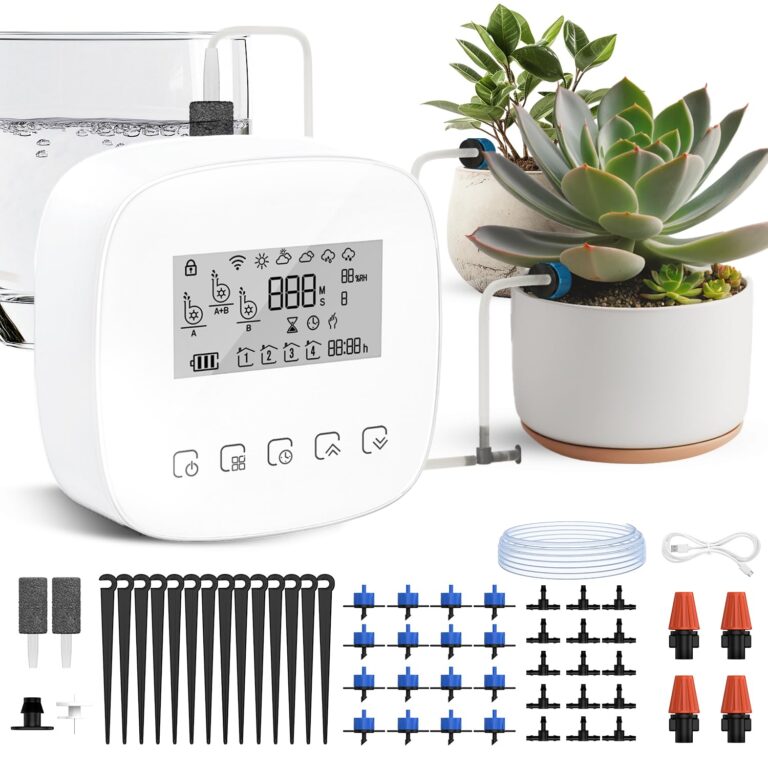 Automatic Plant Waterer Indoor Self Watering System for 20 Potted Plants