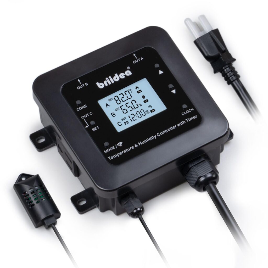 Briidea Smart WiFi Temperature and Humidity Controller