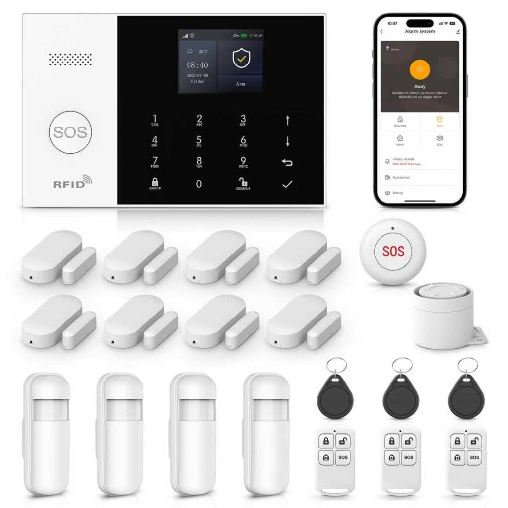 LWOHSI Wireless Home Alarm Camera System