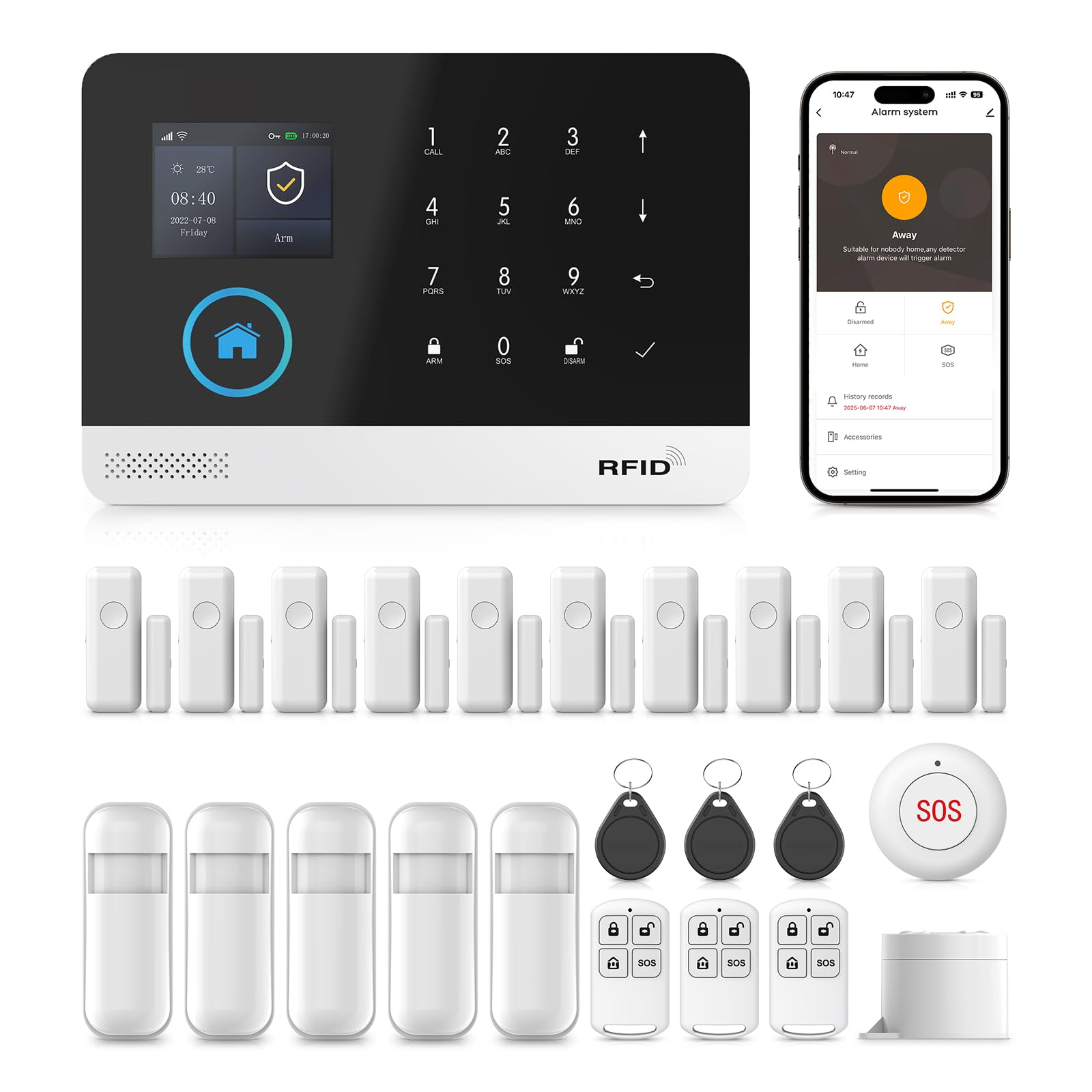 PGST Wireless Home Security System