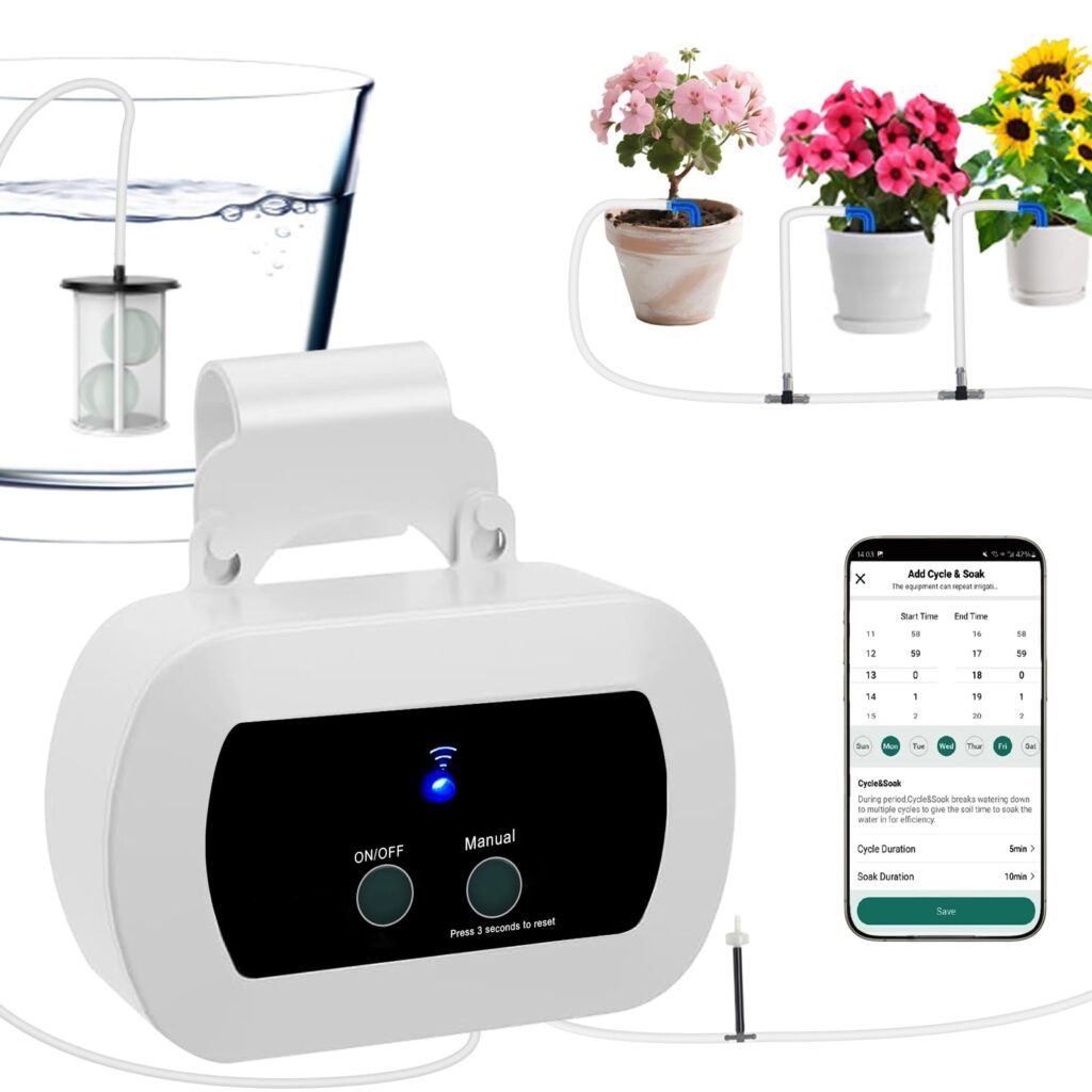 Lewisia WiFi Smart Plant Watering System