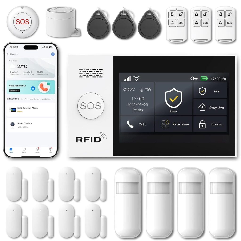 WiFi Wireless Alarm System for Home Security