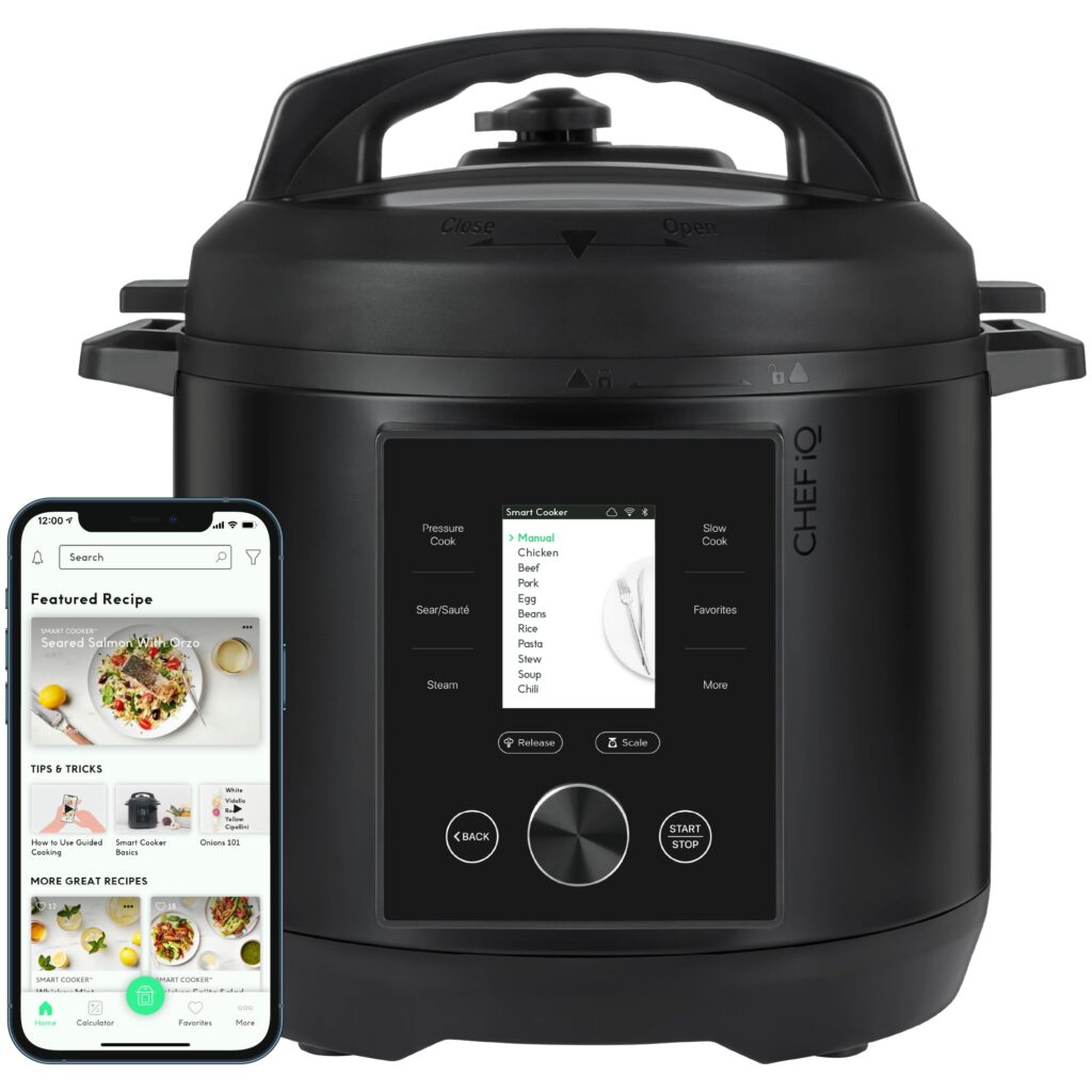 CHEF iQ MiniOven Smart Toaster Oven Air Fryer Combo
