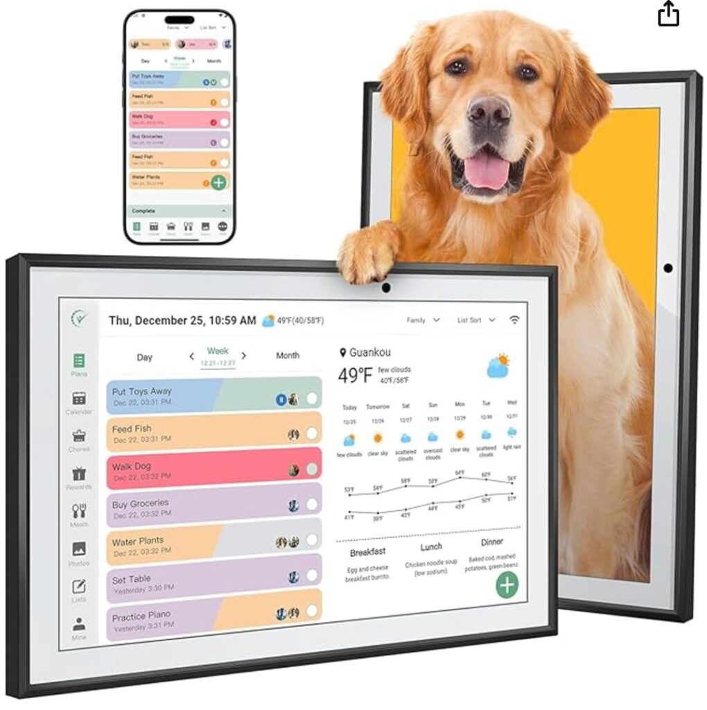 Digital Calendar 10.1 Inch Smart Electronic Family Planner