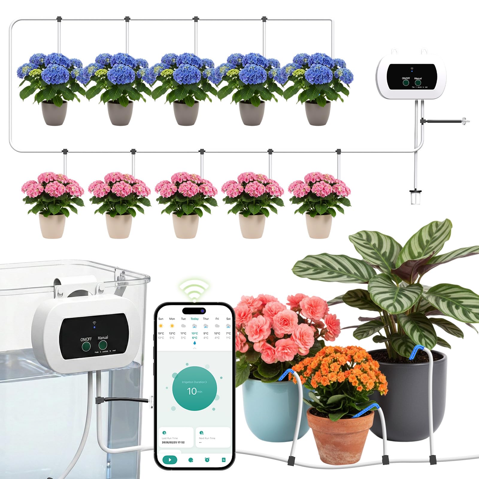 MQHUAYU Automatic Watering System for Potted Plants