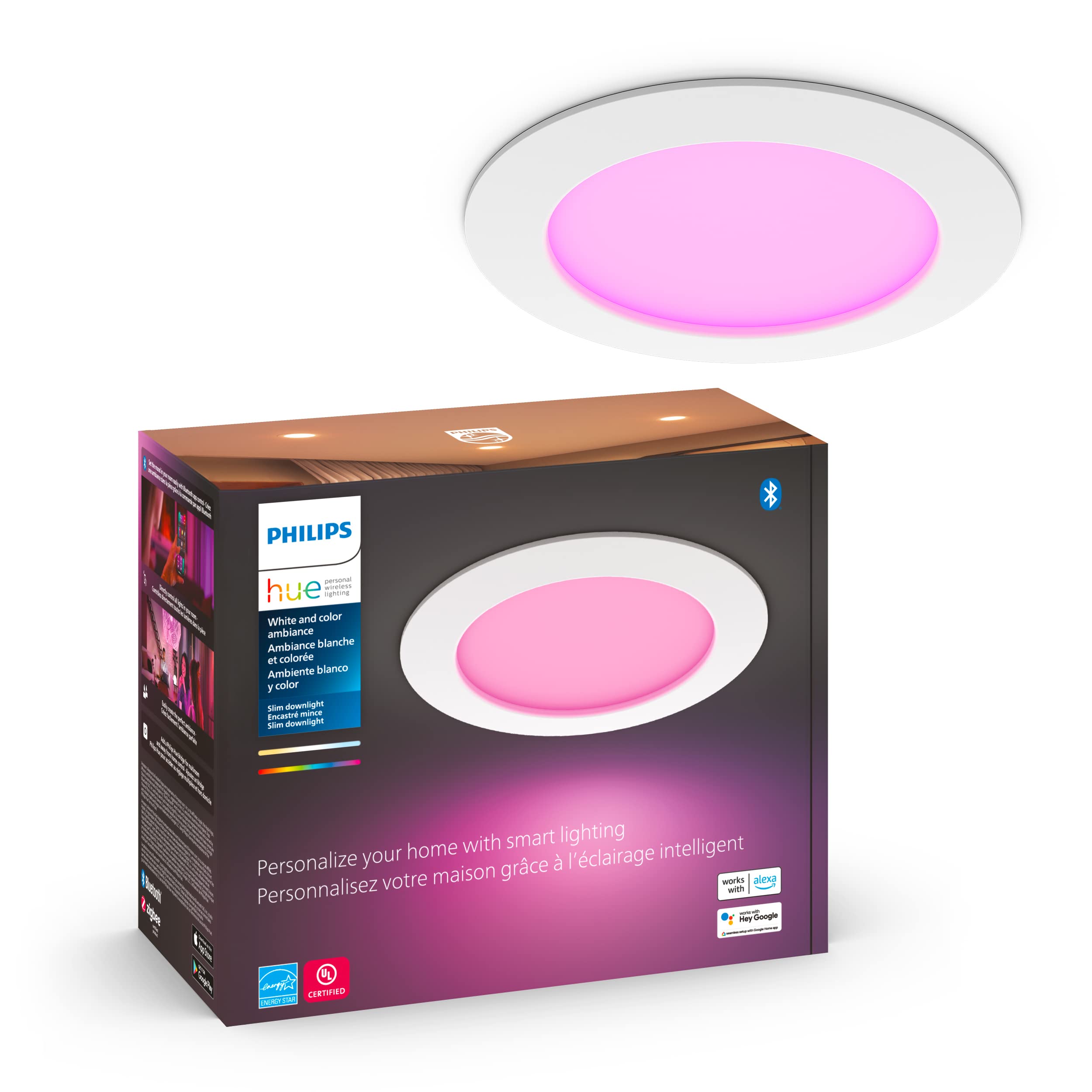 Philips Hue Smart Slim 6 Inch LED Downlight