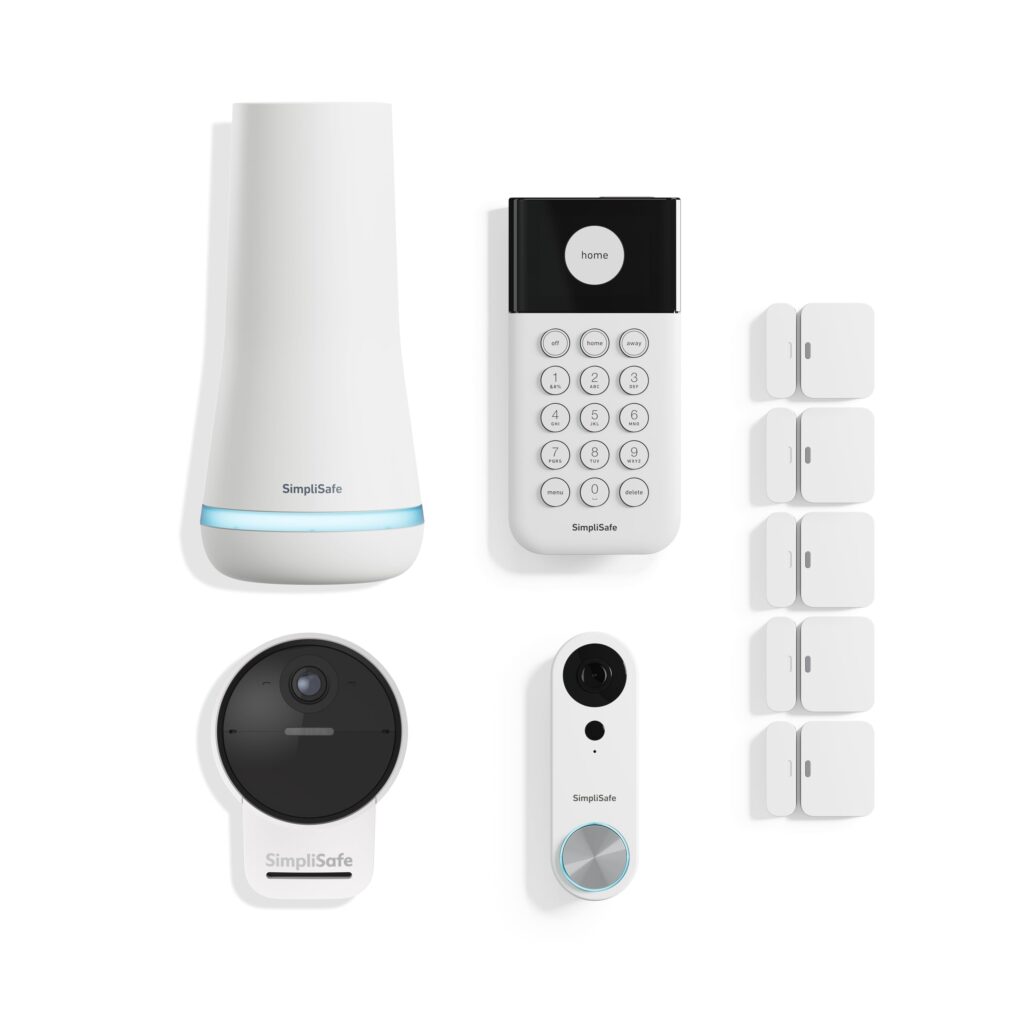 SimpliSafe 9 Piece Wireless Home Security System Gen 3