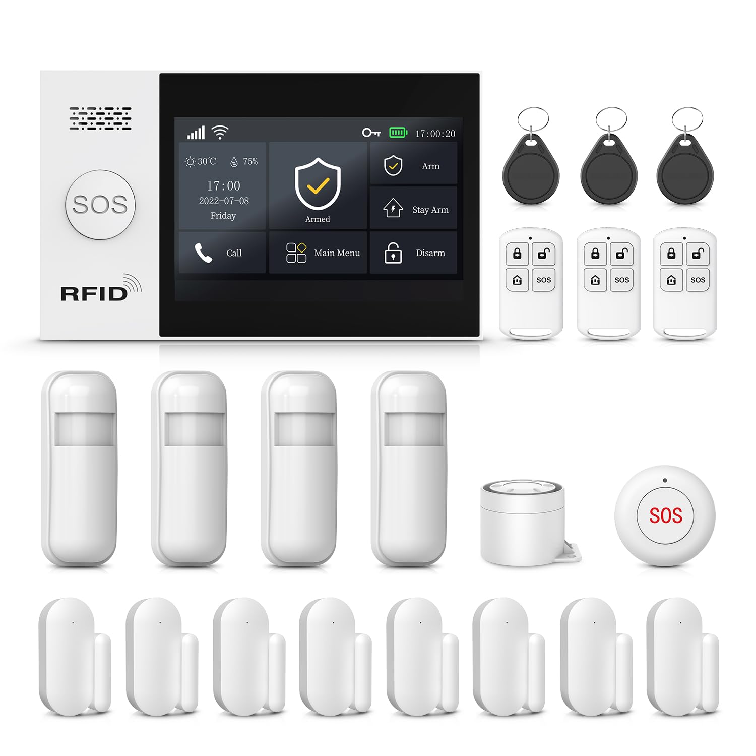 PGST Wireless Home Alarm System